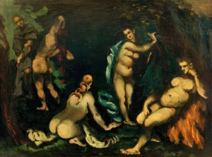 Den helige Antonius frestelse av Paul Cézanne