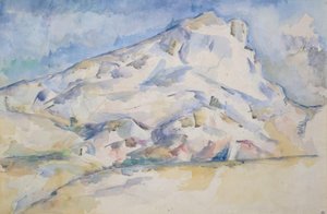 Berget Sainte Victoire av Paul Cézanne