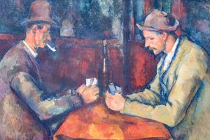Kortspelarna, av Cézanne, Musée d