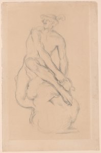Mercury (efter Pigalle) av Paul Cézanne