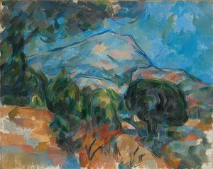 Mount Sainte-Victoire. Hm 1904 av Paul Cézanne