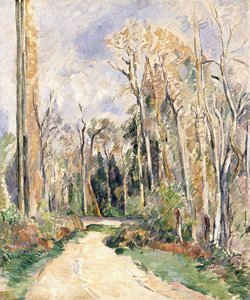 Stig vid ingången till skogen, c.1879 av Paul Cézanne