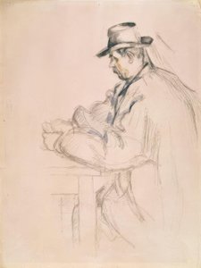 Paul Cézanne, kortspelare av Paul Cézanne