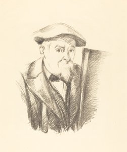 Självporträtt av Paul Cézanne