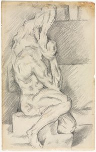 Skiss av anatomisk skulptur, 188184. av Paul Cézanne
