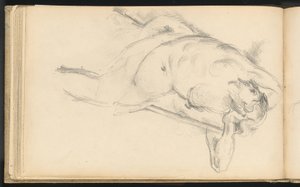 Studie av den allegoriska figuren Bellona i Rubens "The Apotheosis of Henri IV" av Paul Cézanne