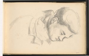 Konstnärens son av Paul Cézanne