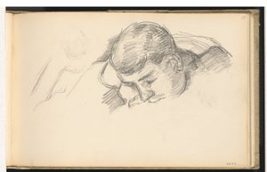 Konstnärens son läser av Paul Cézanne