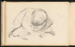 Konstnärens son skriver av Paul Cézanne