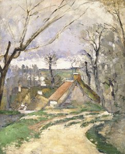 Stugorna i Auvers, 1872-73 av Paul Cézanne
