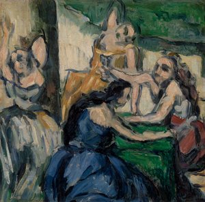 Kurtisanerna av Paul Cézanne