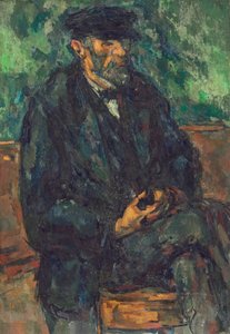 Trädgårdsmästaren Vallier, 1906 av Paul Cézanne