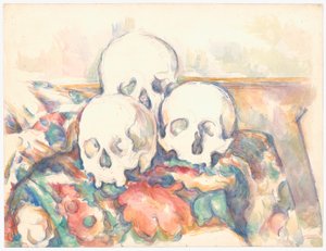 De tre skallarna av Paul Cézanne