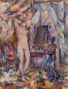 Toaletten av Paul Cézanne