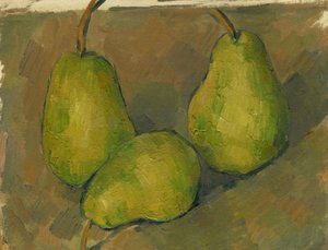 Tre päron, 18781879. av Paul Cézanne
