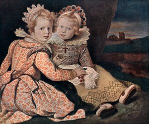 Målarens döttrar, 1600-talet 1910.