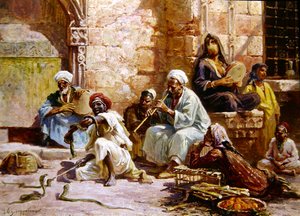 The Snake Charmer (olja på duk)