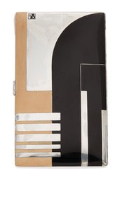 Cigarettfodral, ca 1925 (förgylld metall & lack) av Paul Emile Brandt