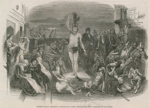 Solomon Eagle predikar omvändelse under pesten (gravyr) av Paul Falconer Poole