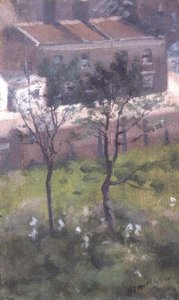 Edith Terrace, Chelsea (panel) av Paul Fordyce Maitland