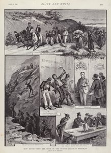 Revolutioner i Latinamerika (litho) av Paul Frenzeny