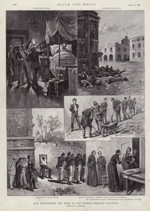 Revolutioner i Latinamerika (litho) av Paul Frenzeny