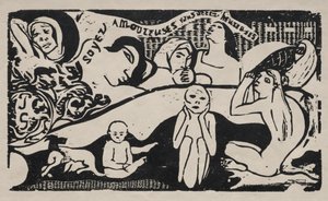 Var kär och du kommer att bli lycklig av Paul Gauguin