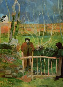 Hej Monsieur Gauguin, ca 1889 (olja på duk) av Paul Gauguin