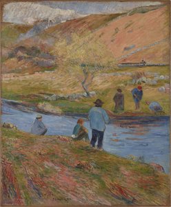 Bretonska fiskare, 1888. av Paul Gauguin