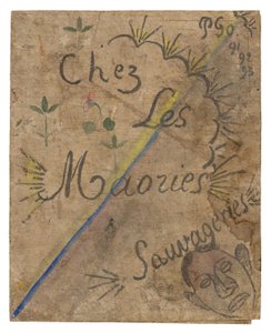 Chez les Maories: Sauvageries (Hemma hos maorierna: vilda saker) av Paul Gauguin