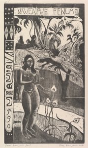 Förtjusande land, 1893-94. av Paul Gauguin