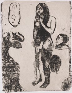 Eva, 1898-1899. av Paul Gauguin