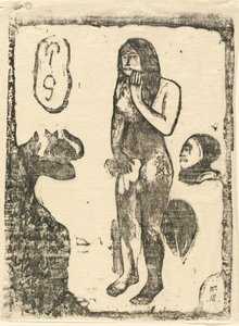 Eve, 1895 eller senare. av Paul Gauguin