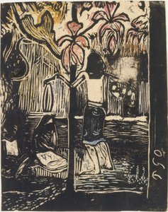 Doft Noa Noa, litet block, 1894-95., 1894-95. av Paul Gauguin