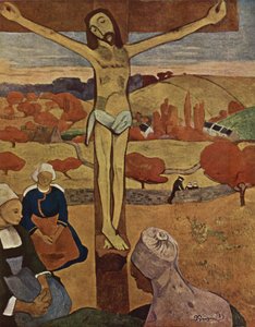 Franska:  Le Christ jaune Den gula Kristus av Paul Gauguin