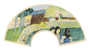 Franska: Scène bretonne av Paul Gauguin
