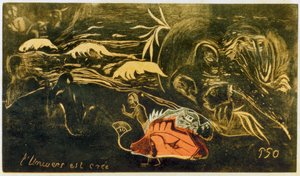 Universum skapas av Paul Gauguin