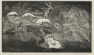 Universum skapas av Paul Gauguin