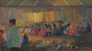 Sångernas hus av Paul Gauguin