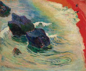 Vågen av Paul Gauguin