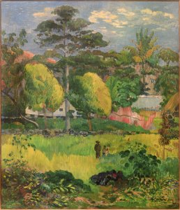 Landskap, 1901 av Paul Gauguin