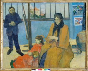 Schuffeneckers verkstad av Paul Gauguin