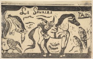 The Smile, Tahiti Smile, Tahiti, december 1899. av Paul Gauguin