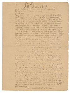 Le sourire: Journal sérieux, 19 september 1899 av Paul Gauguin