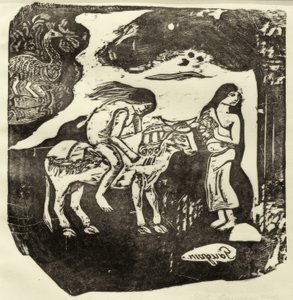 Bortförandet av Europa av Paul Gauguin