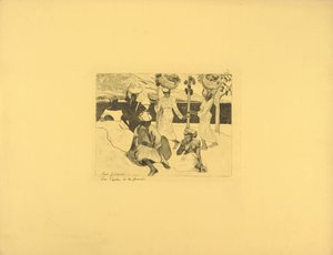 Grähoppor och myror - Souvenir från Martinique av Paul Gauguin