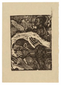 Manao tupapau (Hon tänker på spöket eller spöket tänker på henne) av Paul Gauguin