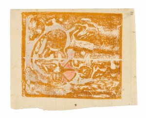 Maorier och djur av Paul Gauguin