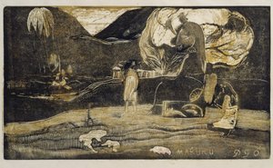 Maruru (Tack) av Paul Gauguin