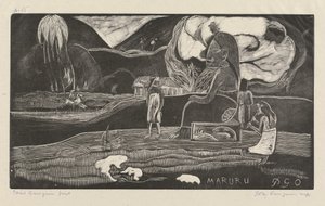 Maruru (tack) av Paul Gauguin